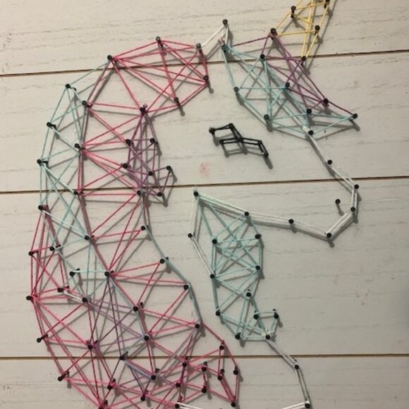 Unicorn String Wall Art - Picture 1 of 3